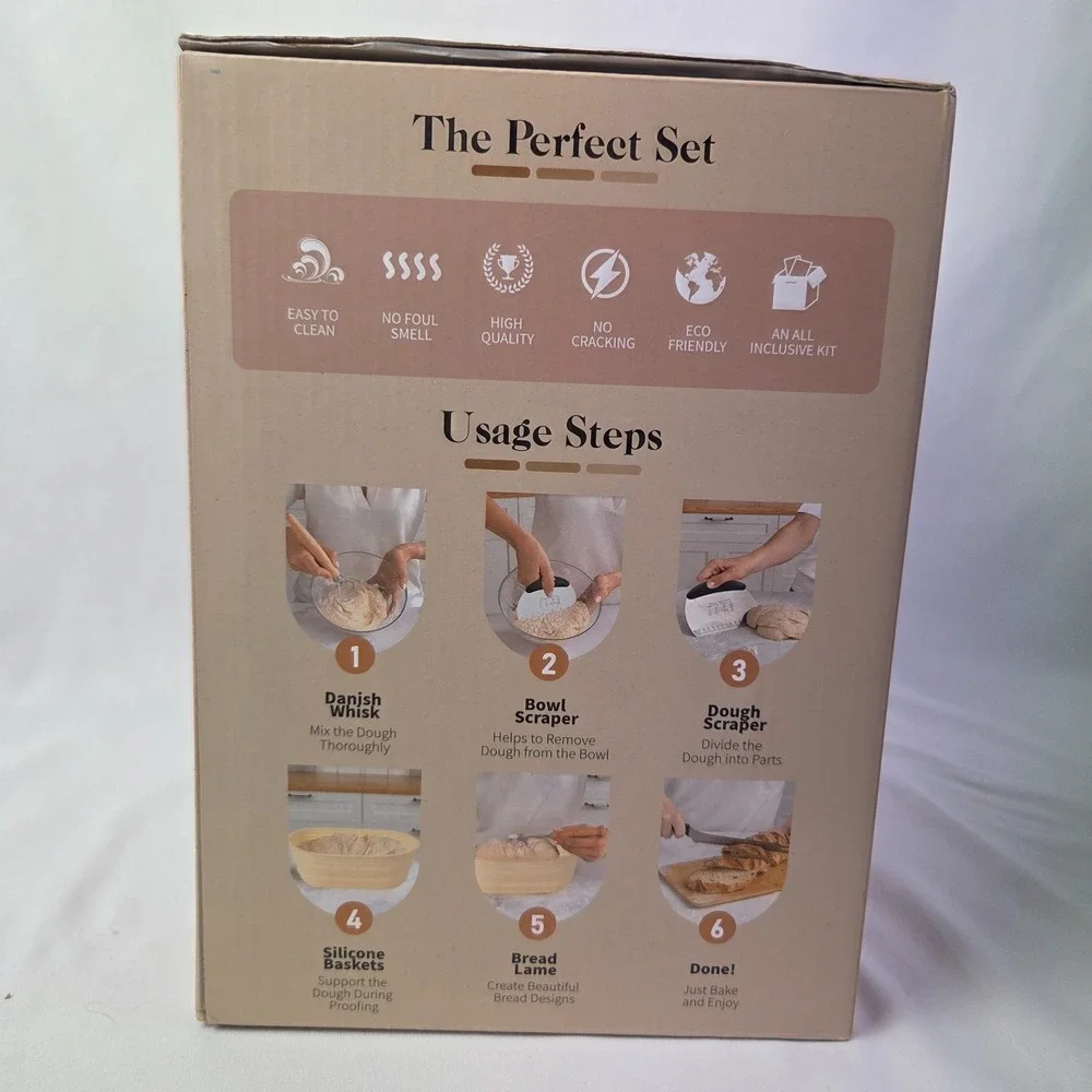 Banneton Bread Proofing Baskets Set of 2, 11